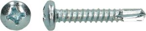 Pgb-Europe PGB-FASTENERS | Zelfborende schroef DIN 7504M-H Ø 4 20x16 Zn | 200 st