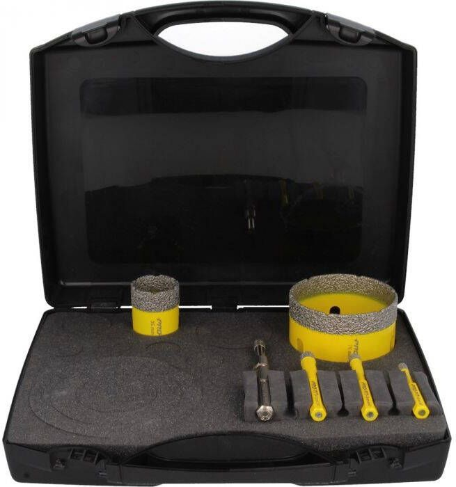 Mtools ProFit Diamantborenset 5 stuks 6-8-10-35-76 mm. |