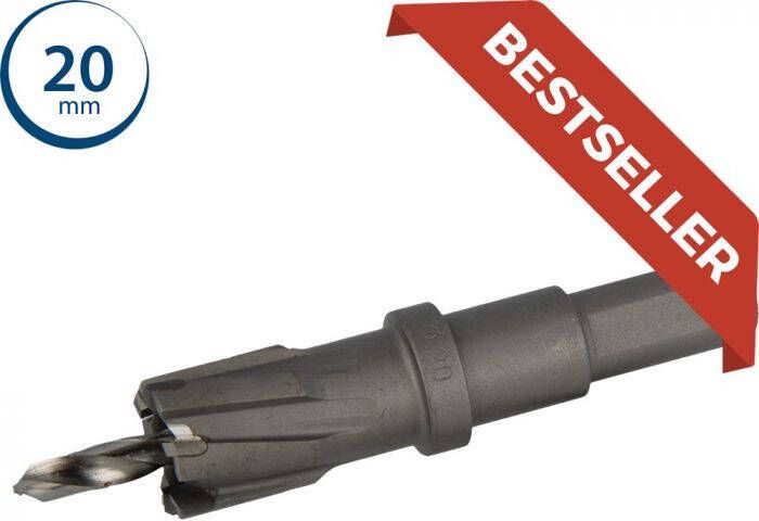 Mtools ProFit Endura gatfrees 20 mm met variabel geslepen HM vertanding. |