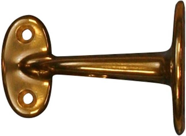 Mtools QlinQ Leuninghouder messing opschroefbaar; 2 per verp |