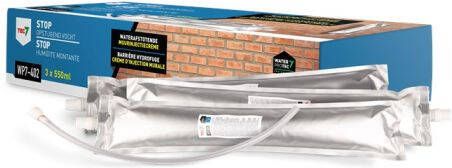 Tec7 WP7-402 Stop Opstijgend Vocht set 3 x 550ml worsten 602060000 - Foto 1