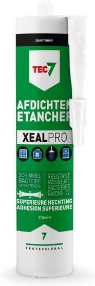 Tec7 XealPro Afdichtingskit zwart Patroon 310ml 528003000 - Foto 1
