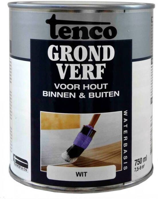 Mtools TENCO GRONDVERF WATERBASIS WIT 0 75 L |