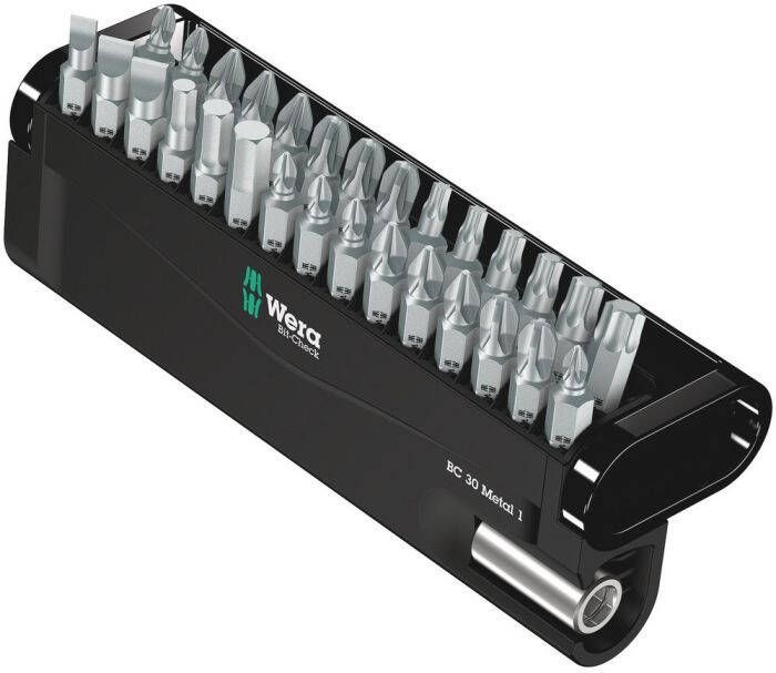 Mtools Wera BIT ASSORTIMENT BIT-CHECK 30 METAL 1 30 -DELIG |