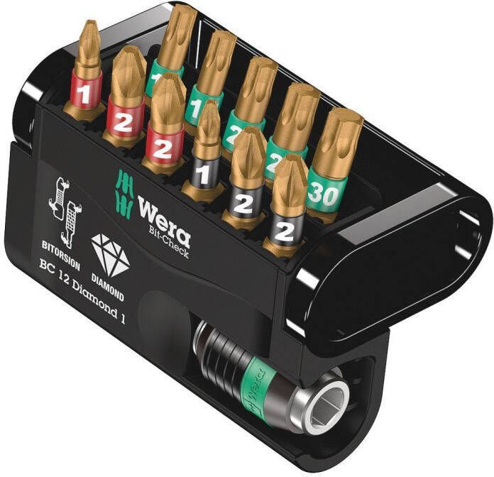 Wera Bit-Check 12 Diamond 1 12 -delig 1 stuk(s) 05057421001