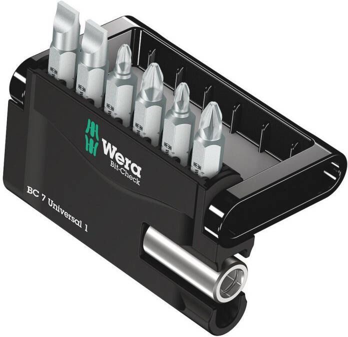 Wera Bit-Check 7 Universal 1 7 -delig 1 stuk(s) 05056295001