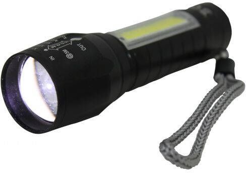 Mtools Zaklamp 5W LED 2-in-1 Tactical 3WATT COB in handle . |