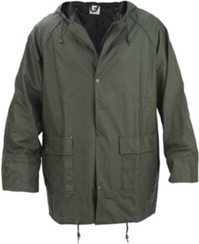 SafeWorker PALAU PUFLEX PLUS REGENJAS 100% PU Groen maat 2XL | Mtools