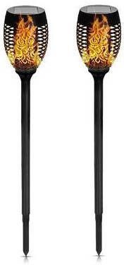 Sola 013842 Tuinlamp r fakkel 74 cm flame effect 2 dlg | Mtools
