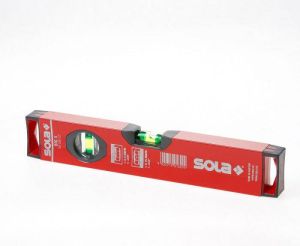 Sola Alu-Waterpas X-profiel BIGX30 30cm 2 libellen 0 50mm m rood 01370301