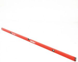 Sola Alu-Waterpas X-profiel BIGX3 150 150cm 3 libellen 0 50mm m rood 01373501