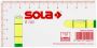 Sola Architecten waterpas 100x50x15mm R 100 Display van 10 stuks (kim waterpas) 01622142 - Thumbnail 2
