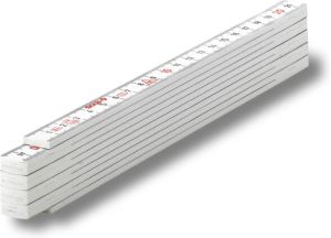 Sola Vouwduimstok kunststof 2mtr 10-ledig wit EG-Klasse 3 HK2 10W SB 53030201