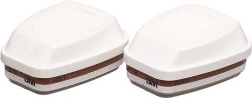 3M Gas- en combinatiefilter | A1 P3R v. serie 6000 | 4 stuks 7100104310
