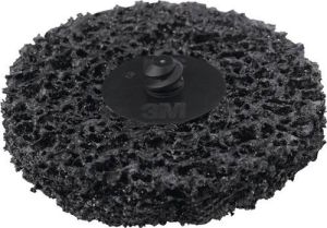 3M Grofreinigingsschijf | d. 50 8 mm extra coarse | zwart 18000 min-¹ | 10 stuks 7000046010