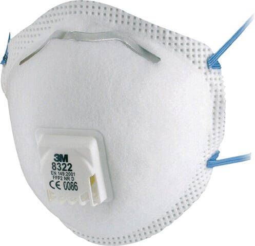 3M Stofmasker | FFP2 V NR D | met uitademventiel | 10 stuks 7100010817