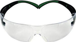 3M Veiligheidsbril | EN 166 EN 172 | beugel zwart groen ring I O | polycarbonaat | 1 stuk 7100078988