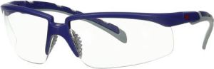 3M Veiligheidsbril | EN 166 EN170 | beugel blauw grijs glas helder | polycarbonaat | 1 stuk 7100208382