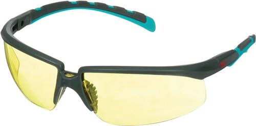 3M Veiligheidsbril | EN 166 EN170 | beugel grijs turkoois glas geel | polycarbonaat | 1 stuk 7100208818