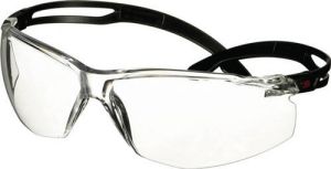 3M Veiligheidsbril | EN 166 EN171 | beugel zwart glas helder | polycarbonaat | 1 stuk 7100244045