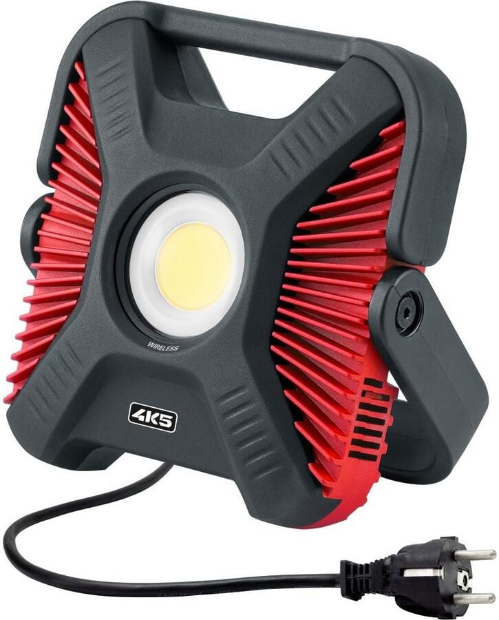 4K5 Tools HD 10K C Krachtige led-bouwspot met USB-laadaansluiting 602.405A