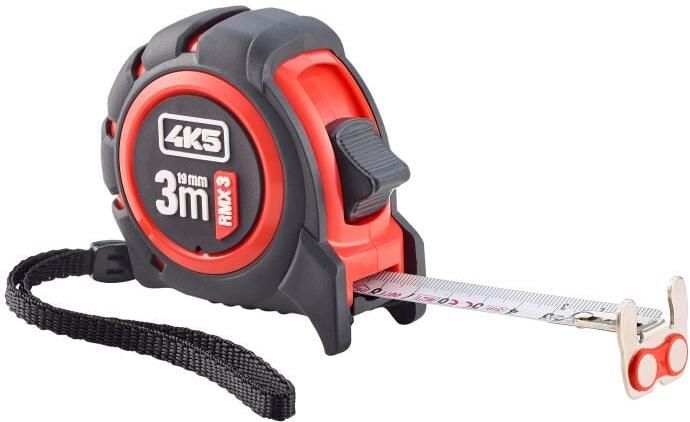 4K5 Tools RMX 3 Aan beide zijden bedrukte rolbandmaat met magnetische eindhaak 606.100-3
