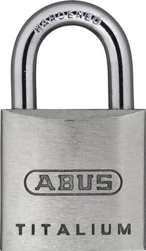 Abus Cilinderhangslot | breedte slotlichaam 20 mm | Titalium verschillendsluitend | 1 stuk 79458