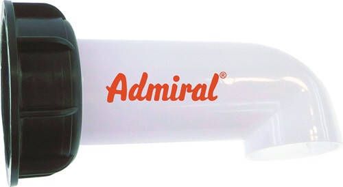 Admiral Uitloopdoorvoer | IBC S60 x 6 | binnenschroefdraad | 25 stuks 1359A-60 6