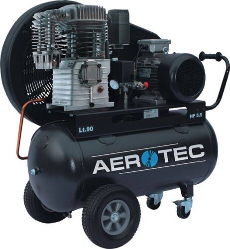 Aerotec Compressor | 780 l min 10 bar | 4 kW 400 V 50 Hz | 90 l | 1 stuk 2010184
