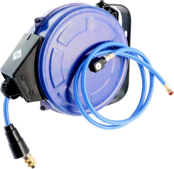 Airpress 4650808 | Luchtslanghaspel | wandmodel zelfoprollend | 1 4" | 8 m | 15 bar