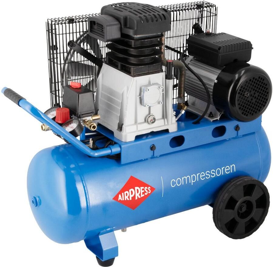 Airpress Compressor HL 340-50 | 10 bar | 3.0 pk 2.2 kW | 210 l min | 50 l 36874