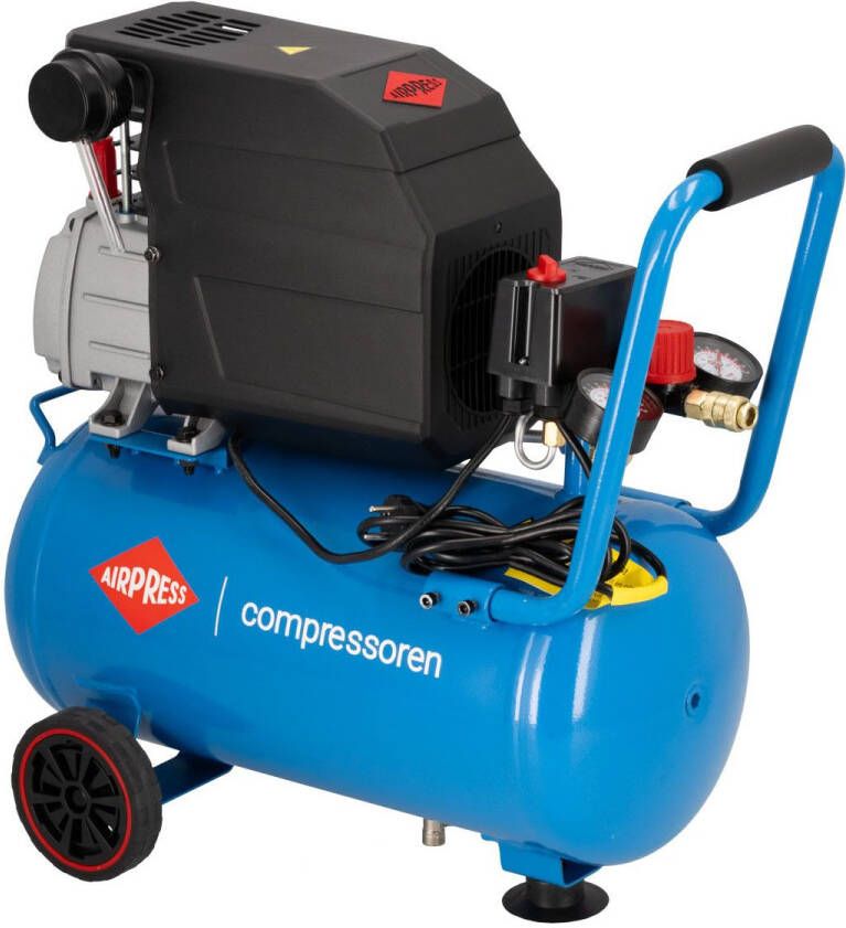 Airpress Compressor HL 260-25 8 bar 2 pk 1.5 kW 206 l min 24 l 36871
