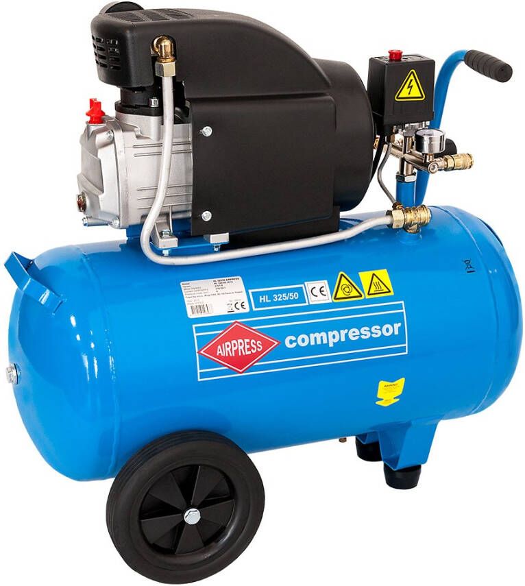 Airpress Compressor HL 325-50 8 bar 2.5 pk 1.8 kW 195 l min 50 l 36832