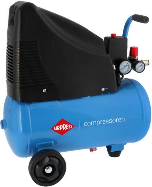 Airpress Compressor HLO 215-25 | 8 bar | 1.5 pk 1.1 kW 172 l min 24 l OP=OP 36741-K1