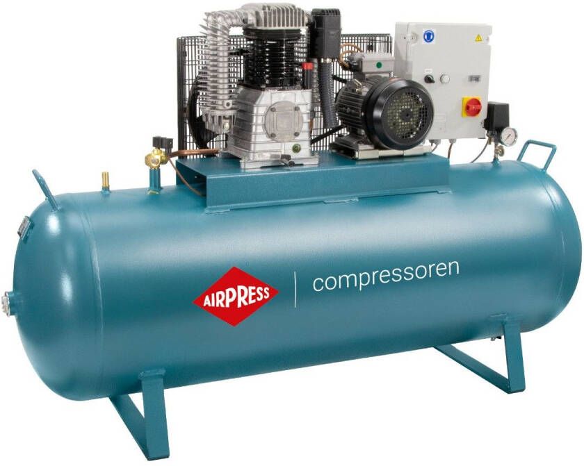Airpress Compressor K 500-1000S 14 bar 7.5 pk 5.5 kW 481 l min 500 l 36516-N