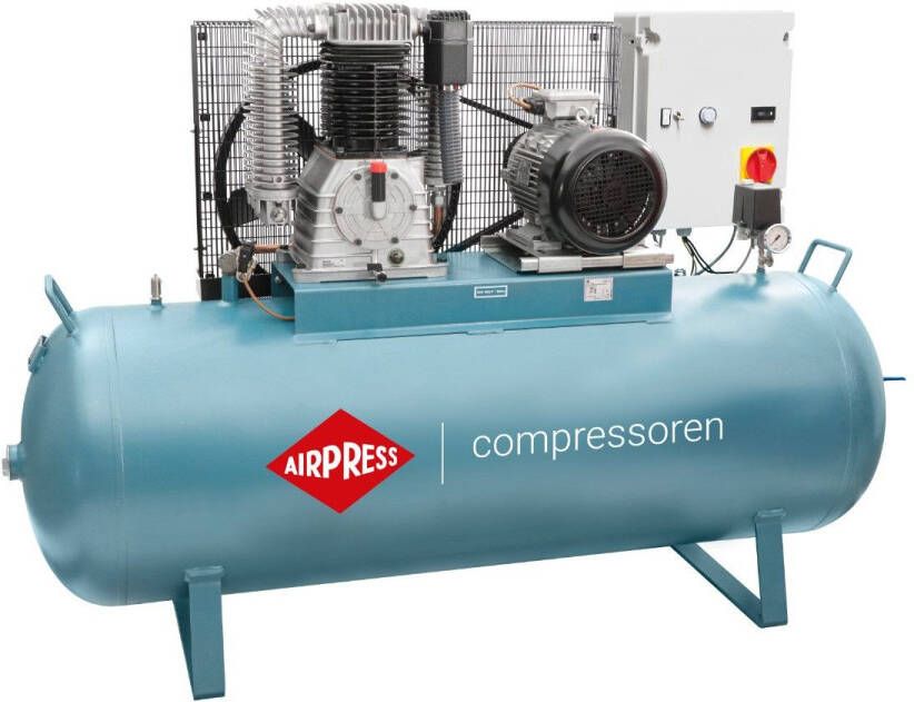Airpress Compressor K 500-1500S 14 bar 10 pk 7.5 kW 644 l min 500 l 36523-N