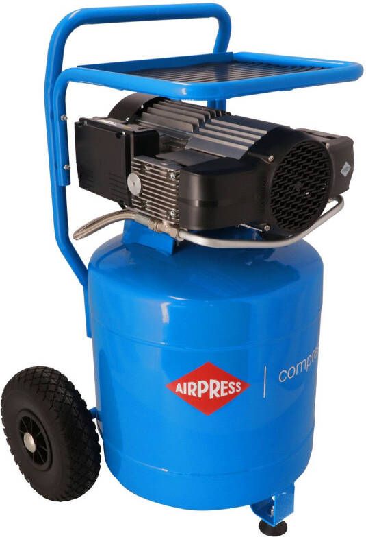 Airpress LMVO 50-300 Olievrije staande compressor 10 bar 2 pk 1.5 kW 230 l min 50 l 36595