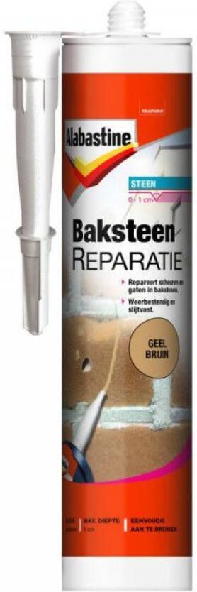 Alabastine Baksteenrep. Geel-Bruin 310Ml 5233723