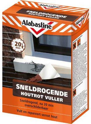 Alabastine Sneldr. Houtrotvuller (2K) 465Gr 5161932