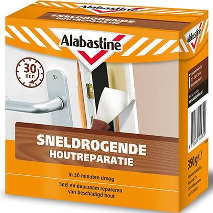 Alabastine Sneldrogende Houtreparatie 500Gr 5179305