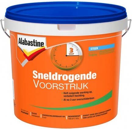 Alabastine Voorstrijk Sneldrogend 2 5L 5256698