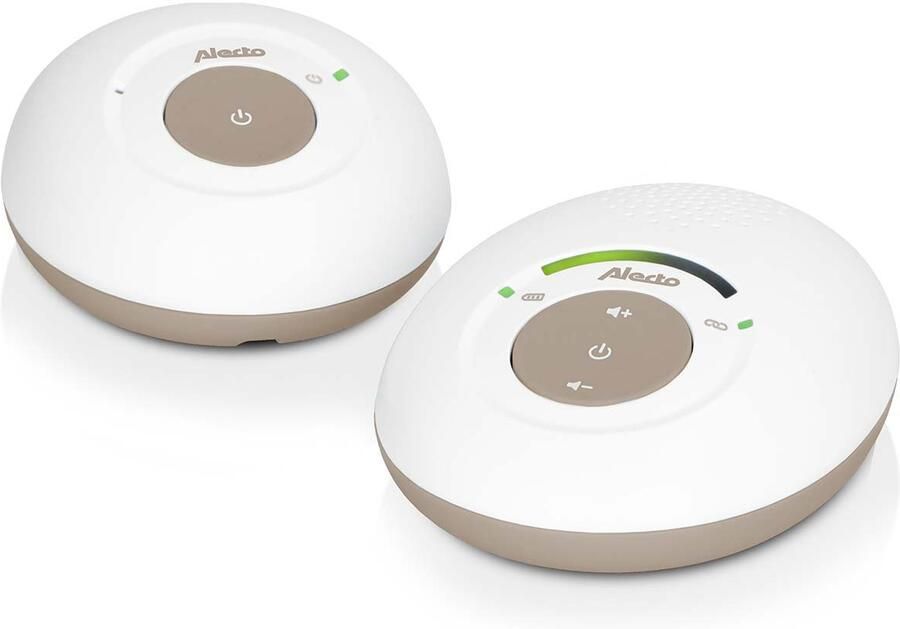 Alecto Babyfoon Eco DECT wit taupe DBX110BE - Foto 1