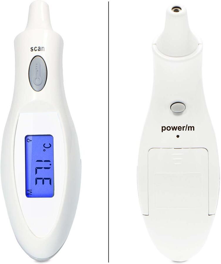 Alecto BC-27 Infrarood oorthermometer wit BC-27