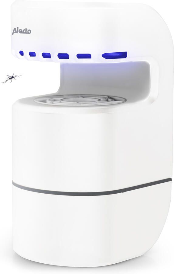 Alecto Insectenlamp Effectief tegen muggen vliegen en andere vliegende insecten Plug and Play Wit BC14WH