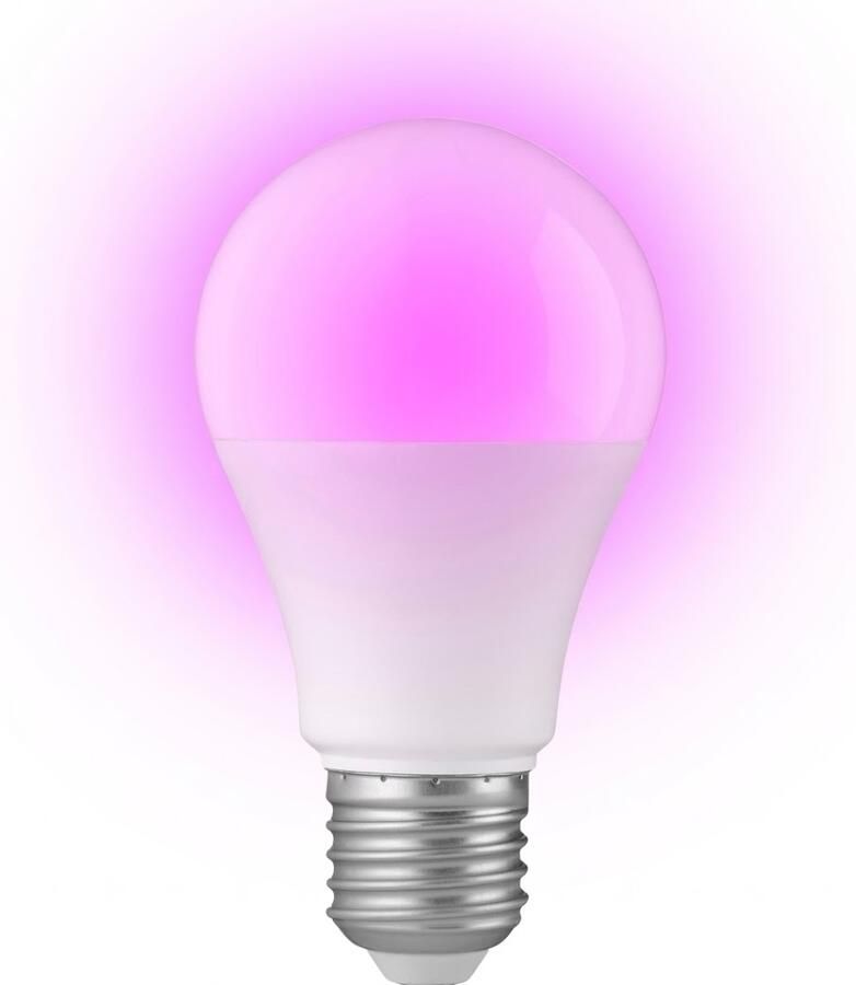 Alecto SMARTBULB10 Smart LED kleurenlamp met Wi-Fi E27 9W SMARTBULB10
