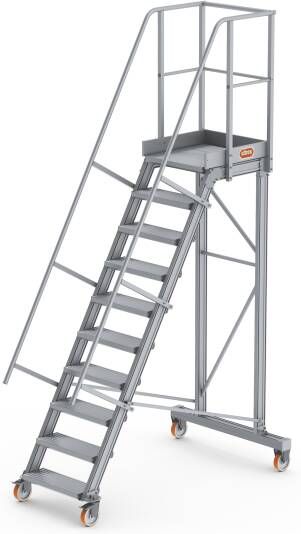 Altrex Bordestrap 60° hellingshoek 10 treden 226010