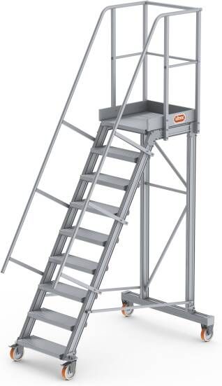 Altrex Bordestrap 60° hellingshoek 9 treden 226009