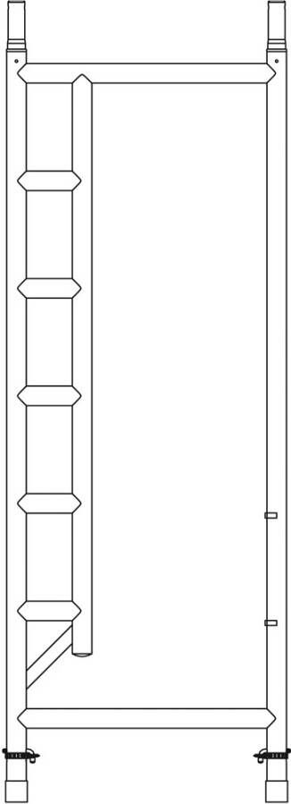 Altrex Doorloopframe smal 75-28-7 RS5 307020