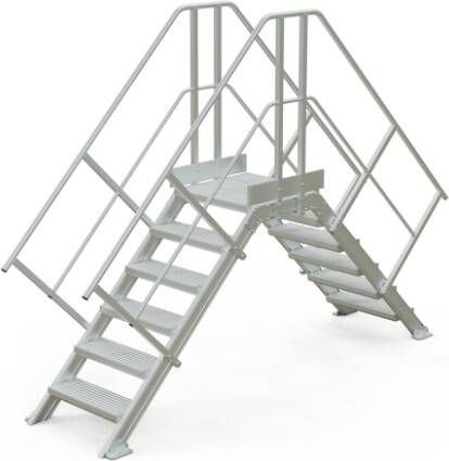 Altrex Overstapbordes 45° hellingshoek 6 treden 224526