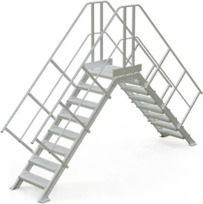 Altrex Overstapbordes 45° hellingshoek 8 treden 224528